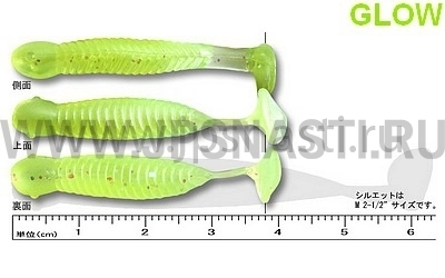 Силиконовые приманки Ecogear Grass Minnow S 1.75", 297