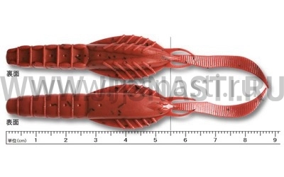 Силиконовая приманка Ecogear EcogearAqua Swim Shrimp 4", A04