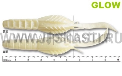 Силиконовая приманка Ecogear EcogearAqua Swim Shrimp 4", A07