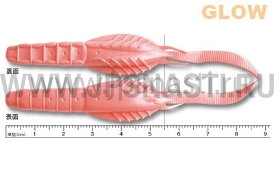 Силиконовая приманка Ecogear EcogearAqua Swim Shrimp 4", A08