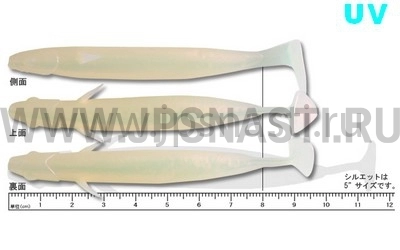 Силиконовая приманка Ecogear Power Shad 4", 324