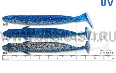 Силиконовая приманка Ecogear Power Shad 4", 327