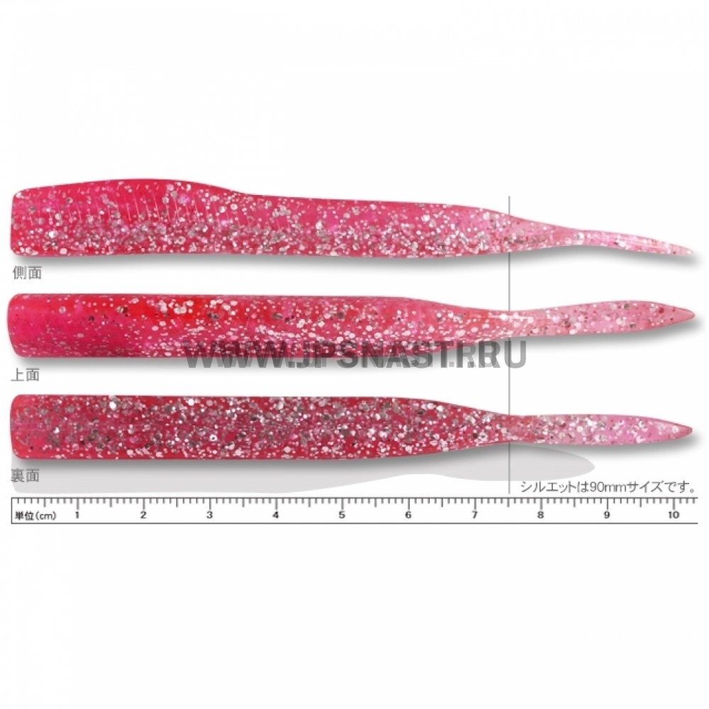 Силиконовая приманка Ecogear Power Dart Minnow 4,1", 326