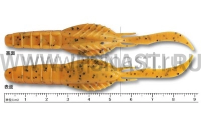 Силиконовая приманка Ecogear EcogearAqua Swim Shrimp 4", A18