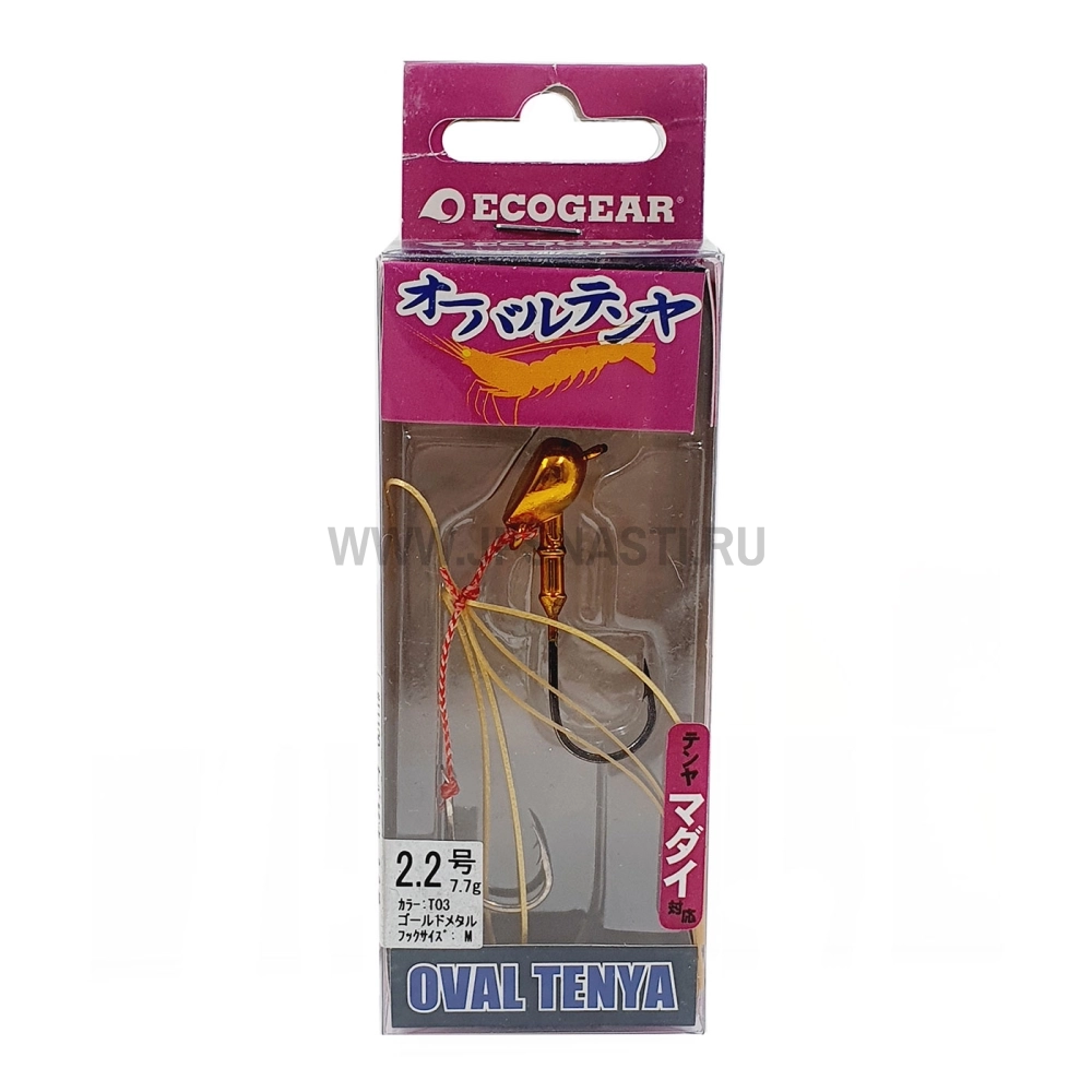 Джиговая приманка Ecogear Oval Tenya, 7.7 г, T03