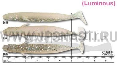 Силиконовая приманка Ecogear Power Shad 3", 163