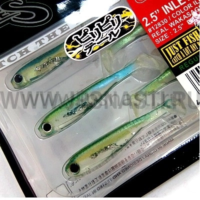 Силиконовая приманка Nories Inlet Shad, 2.5", IL03