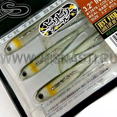 Силиконовая приманка Nories Inlet Shad 3.2", IL07