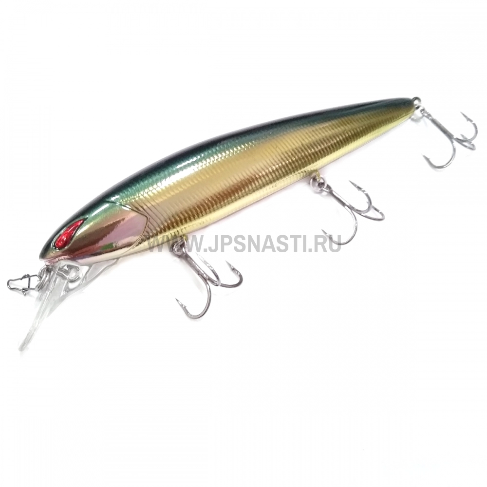 Воблер Nories Laydown Minnow MID 110 F, 16.5 гр, BR-221