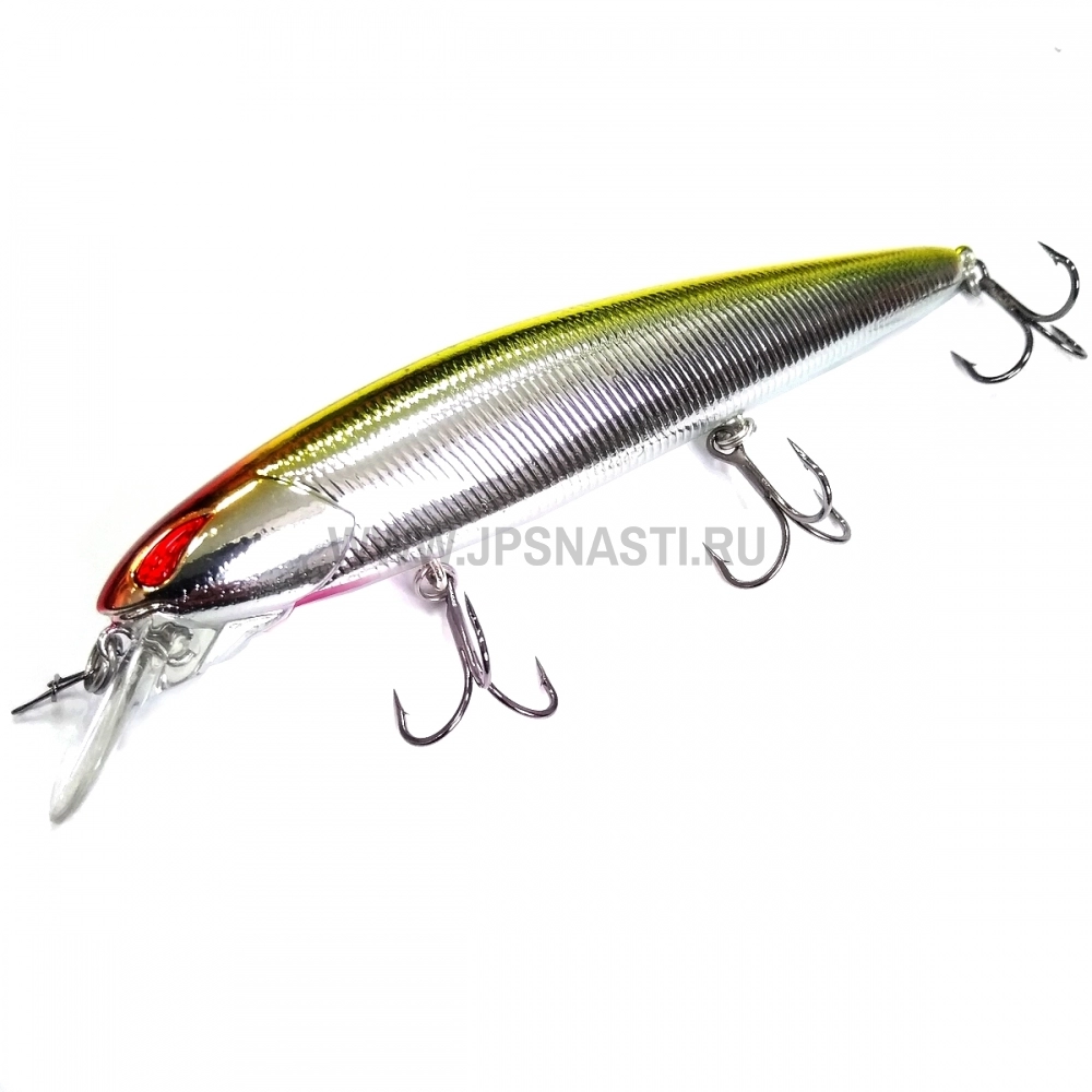 Воблер Nories Laydown Minnow MID 110 F, 16.5 гр, BR-302