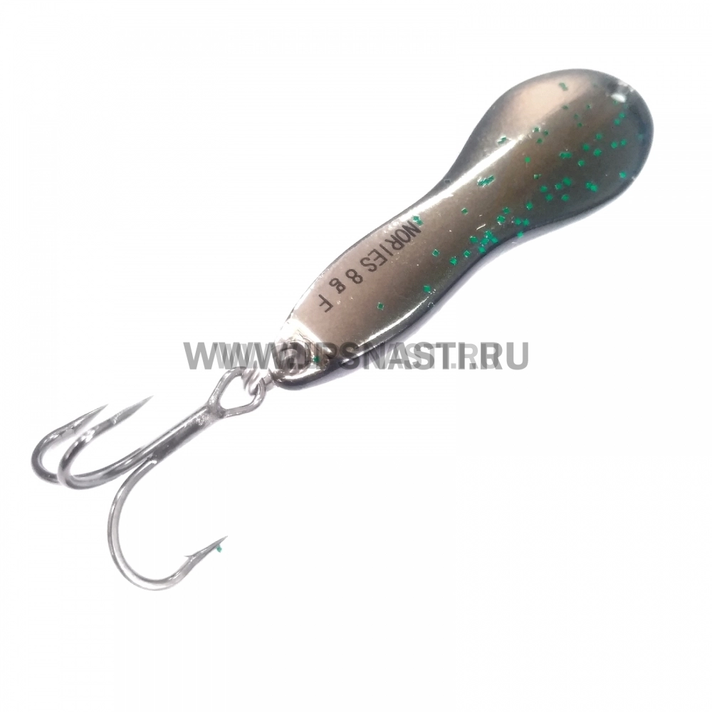 Колеблющаяся блесна Nories Metal Wasaby, 8 гр, BR-353