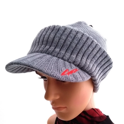 Шапка с козырьком Marukyu Knit Cap 2018, серый