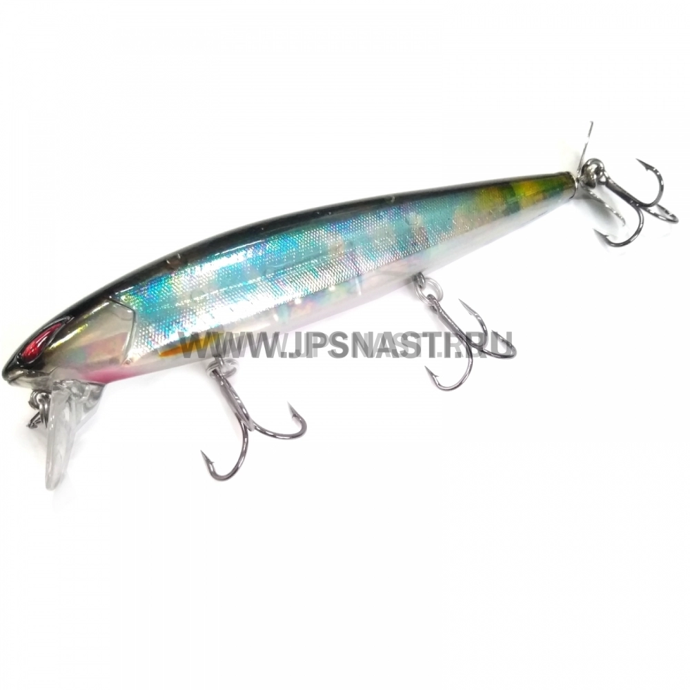 Воблер Nories Laydown Minnow Wake Prop Plus, 14.9 гр, BR-339LH