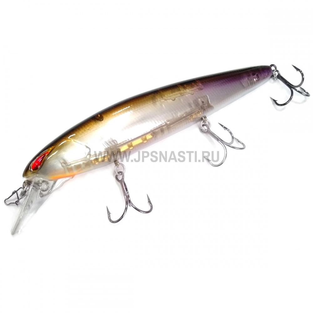 Воблер Nories Laydown Minnow MID 110 F, 16.5 гр, BR-219