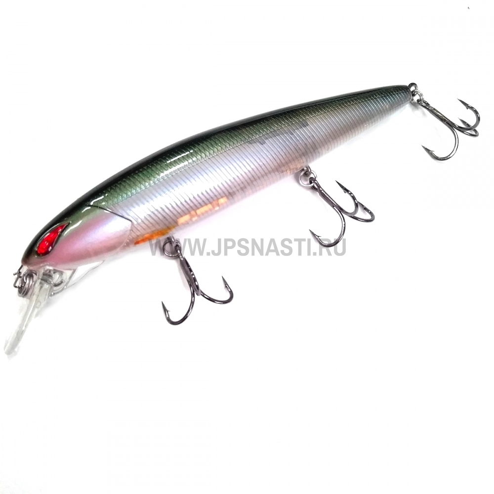 Воблер Nories Laydown Minnow MID 110 F, 16.5 гр, BR-301