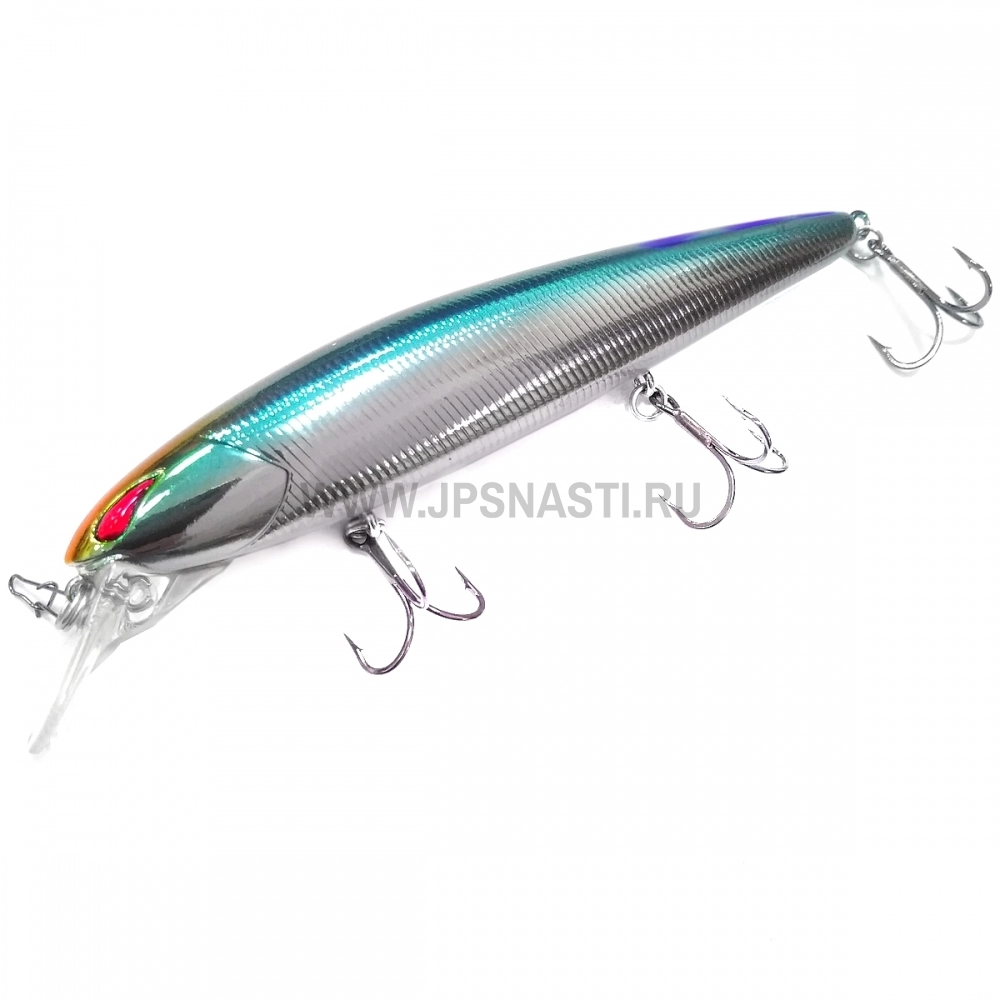 Воблер Nories Laydown Minnow MID 110 F, 16.5 гр, BR-367