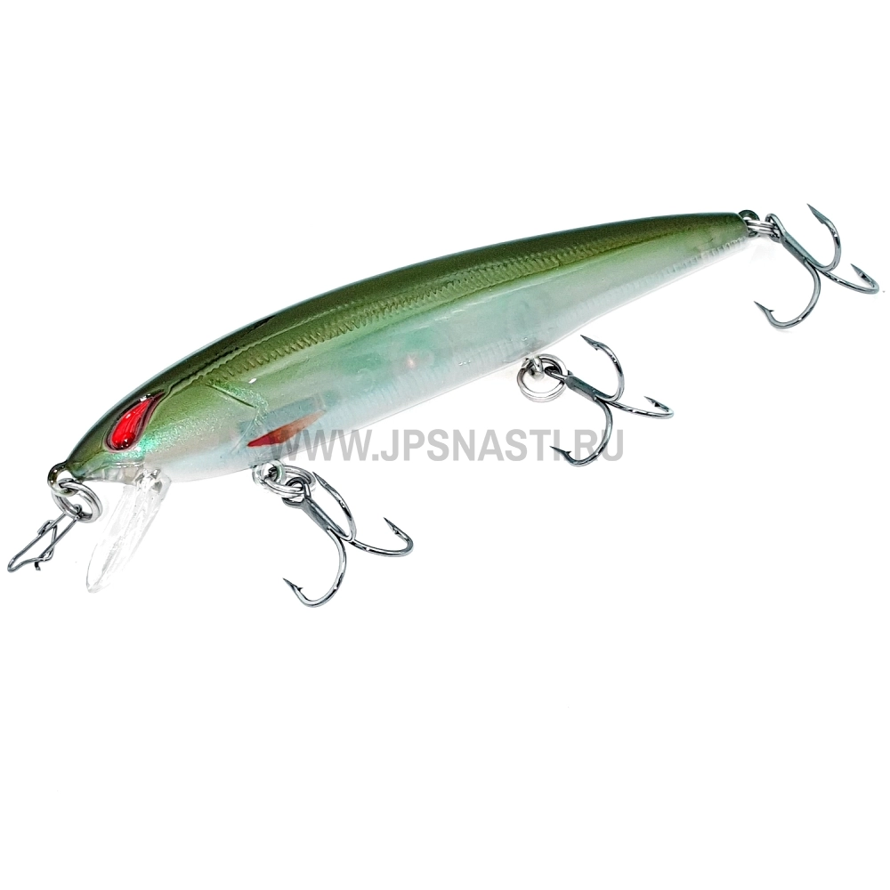 Воблер Nories Laydown Minnow Regular, 9.8 г, BR-322