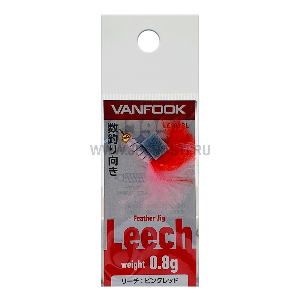 Стример Vanfook LC, 0.8 гр, 02BL Pink/Red