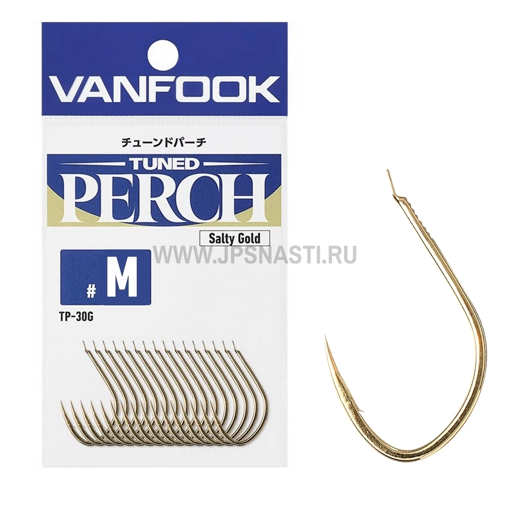 Крючки одинарные Vanfook TP-30G #M