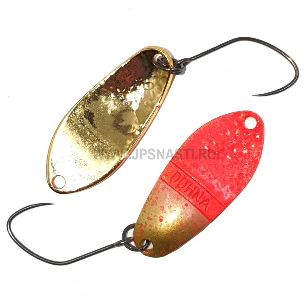 Колеблющаяся блесна Vanfook x Angler`z System Area Spoon Dohna, 2 гр, Jakuten Tokko G