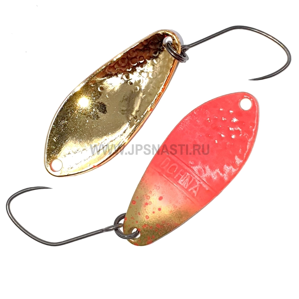 Колеблющаяся блесна Vanfook x Angler`z System Area Spoon Dohna, 2.5 гр, Jakuten Tokko G