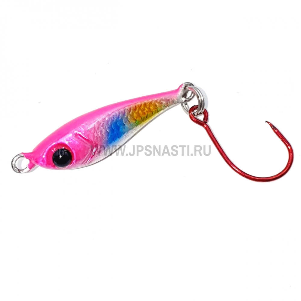 Пилькеры Glory Fish Petit Jig, 3 г, LU-016, Pink Blue Yellow