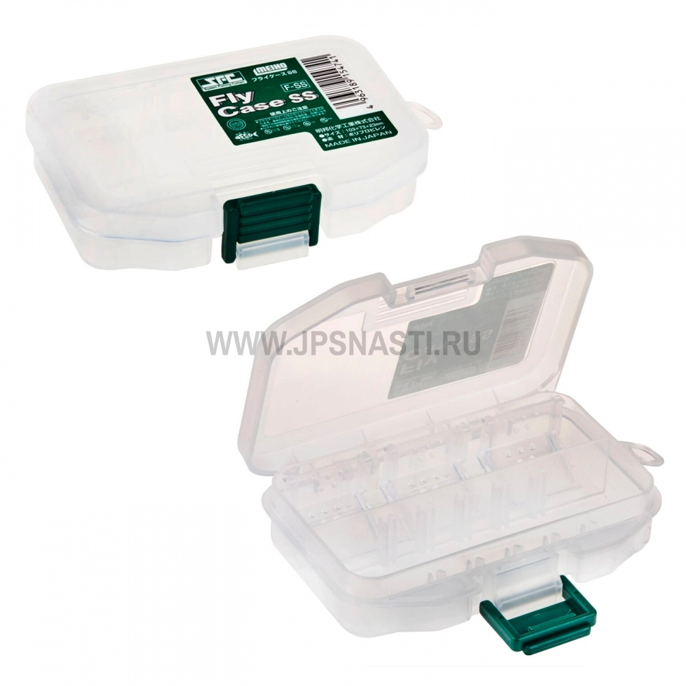 Коробка для приманок Meiho SFC Fly Case SS, 103х73х23 мм, прозрачный