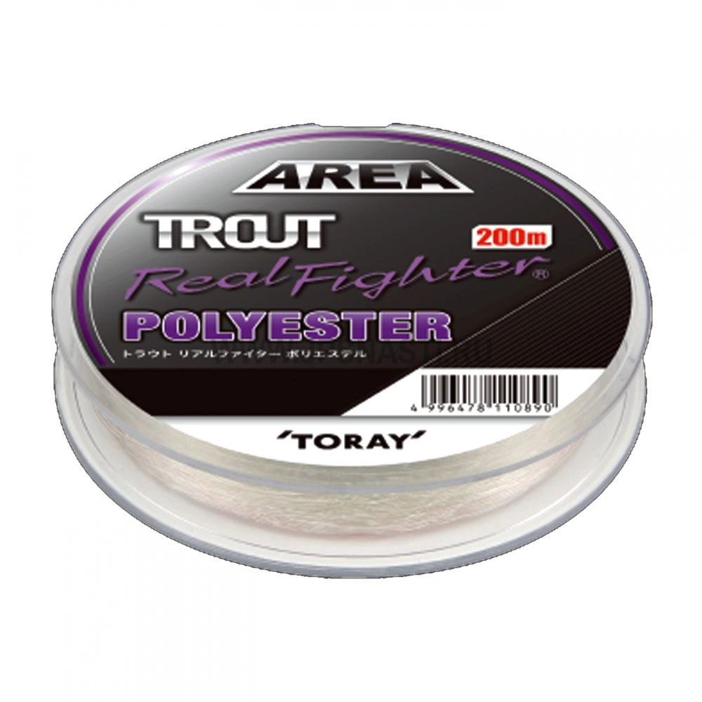 Эстер Toray Trout Area Fighter Polyester, #0.3, 200 м, прозрачный