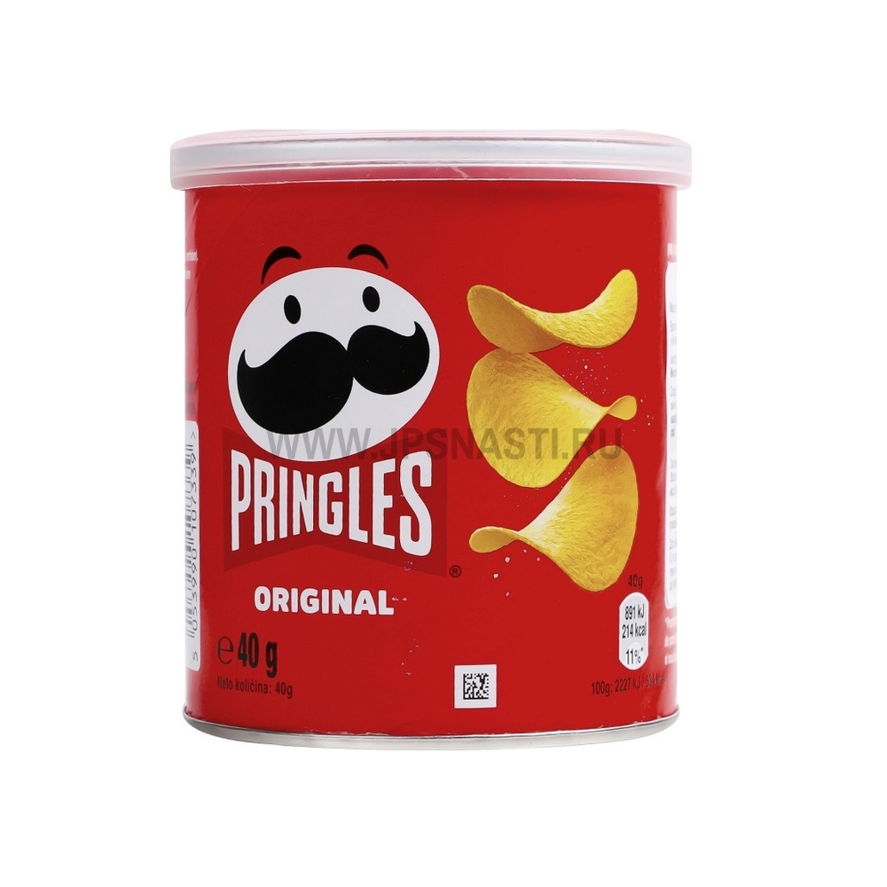 Чипсы Pringles Original, с солью, 40 г