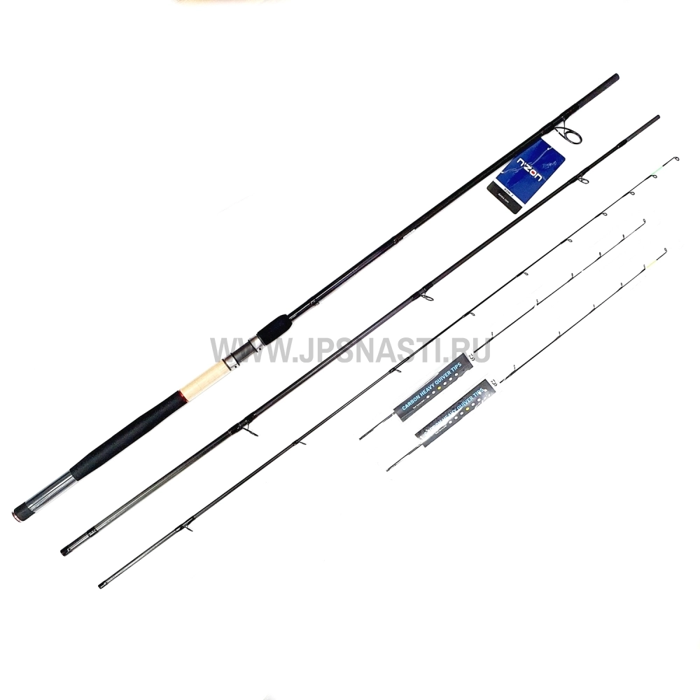 Фидерное удилище Daiwa N'Zon Z Feeder NZZF1303XPQ-AX, 390 см, 120 г