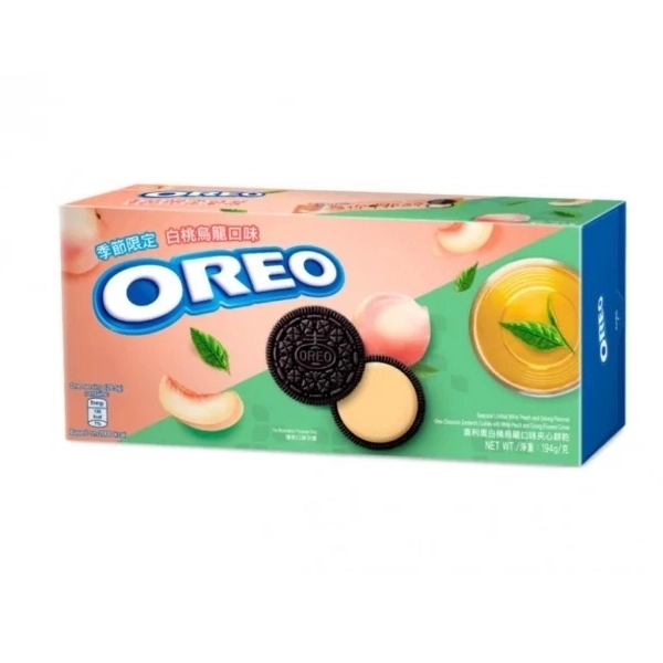 Печенье Mondelez Int. Oreo, со вкусом персика и улуна, 97 гр