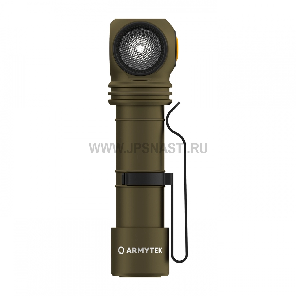 Фонарь Armytek Wizard C2 Pro Magnet USB Olive LE, белый свет