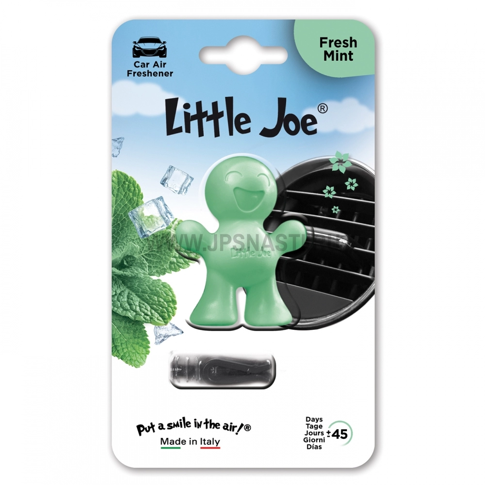 Автомобильный ароматизатор Little Joe Fresh Mint, свежая мята, lime green