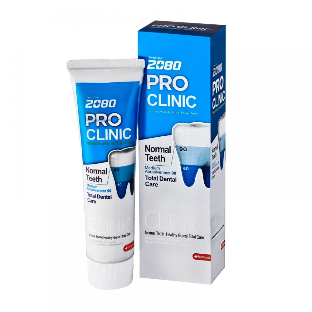 Зубная паста Kerasys Denal Clinic 2080 Pro Clinic Normal Teeth, 125 г, со вкусом мяты