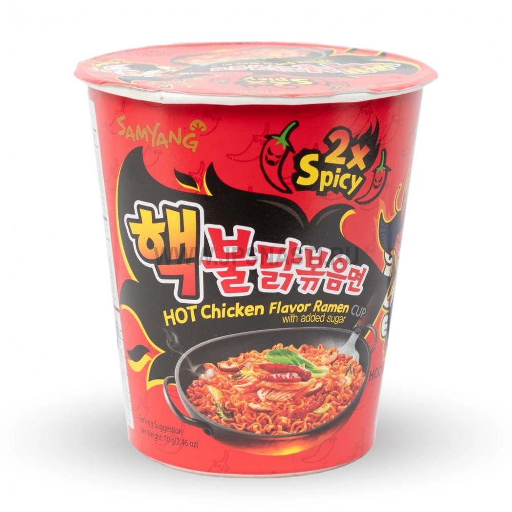 Лапша быстрого приготовления Samyang, рамэн с экстра острой курицей, 70 г