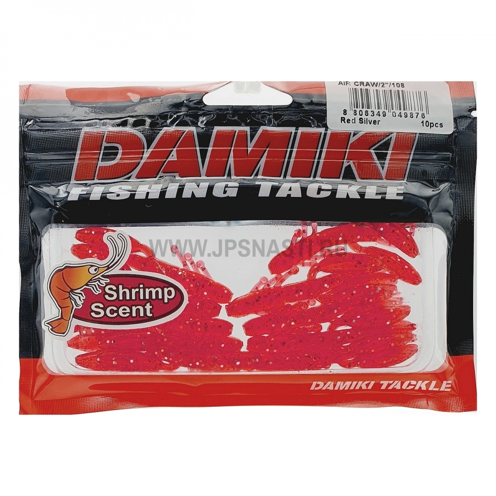 Силиконовые приманки Damiki Air Craw 2", 108