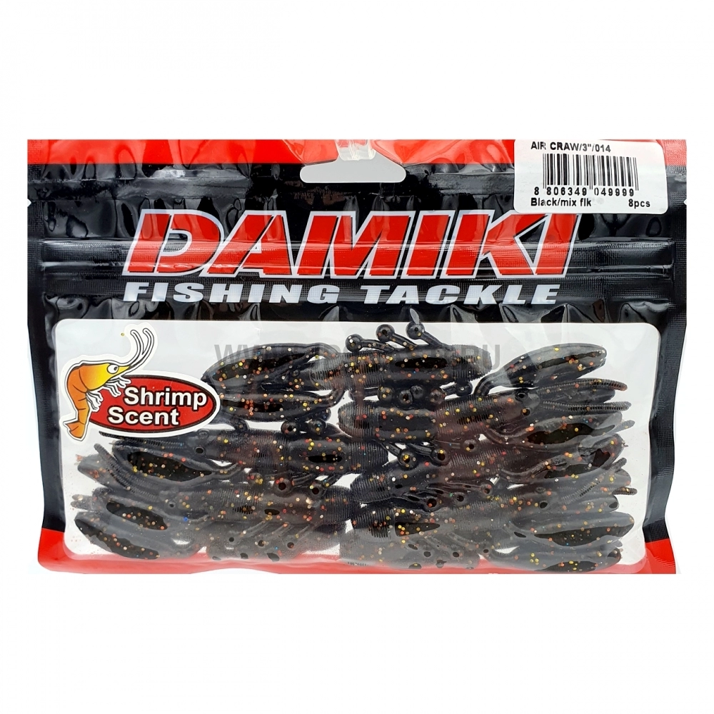 Силиконовые приманки Damiki Air Craw 3", 014