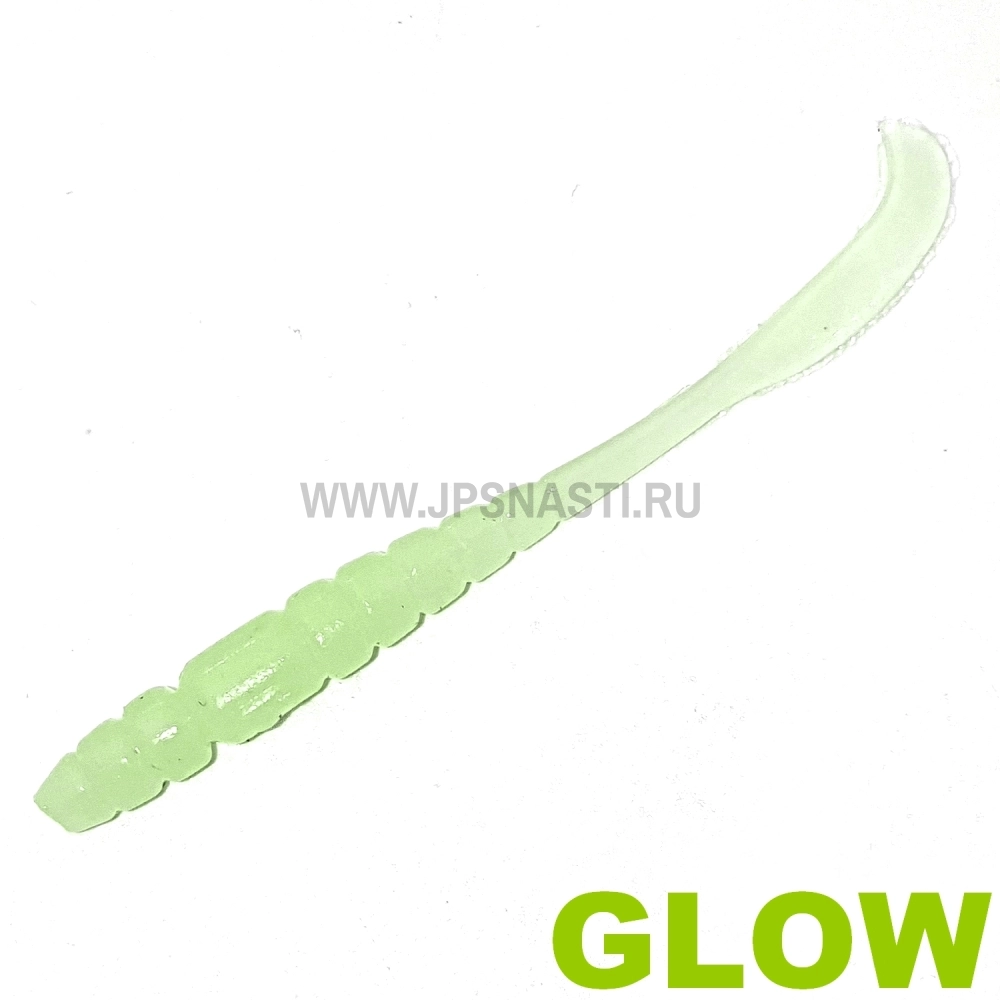 Силиконовые приманки Damiki Hameru Curly Tail 2", 216 Glow