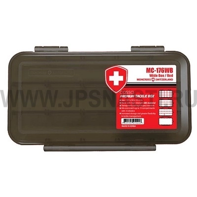 Коробка для приманок Moncross Tackle Box MC 176WB, Черный