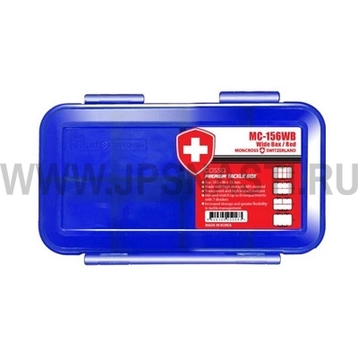 Коробка для приманок Moncross Tackle Box MC 156WB, Синий