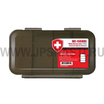 Коробка для приманок Moncross Tackle Box MC 156WBL, Черный