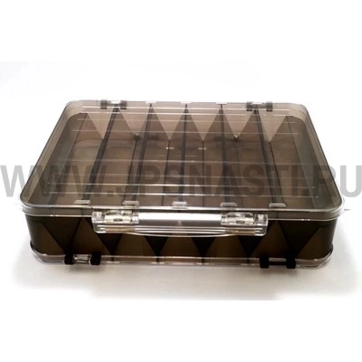 Коробка для приманок Moncross Tackle Box EG 145B, Дымчатый черный