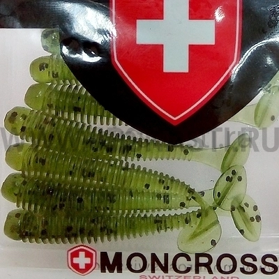 Силиконовая приманка Moncross Worm Cycle 2.4", B27