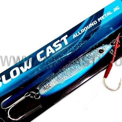 Пилькер Moncross Slow Cast, 20 гр, Blue