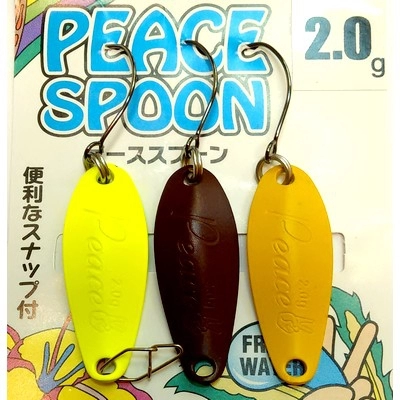 Колеблющиеся блесны Shimoda Gyogu Peace Spoon