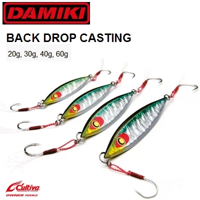 Пилькеры Damiki Back Drop Casting