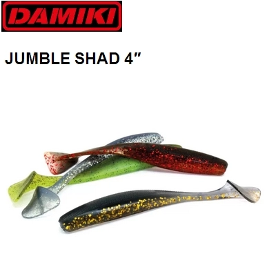 Силиконовые приманки Damiki Jumble Shad