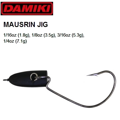 Джиг головки Damiki Mausrin Jig