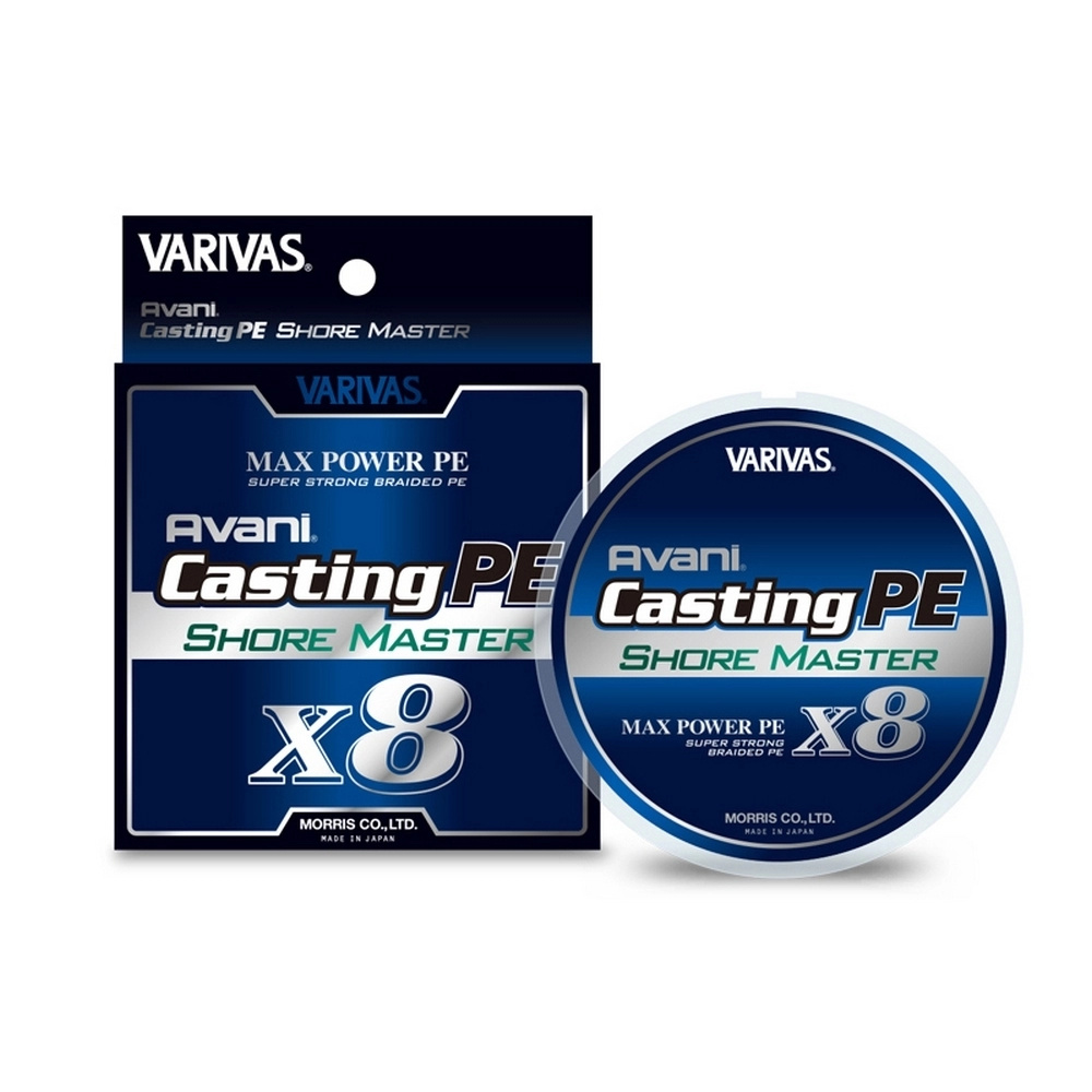 Плетеные шнуры Varivas Avani Casting PE Max Power x8 Shore Master