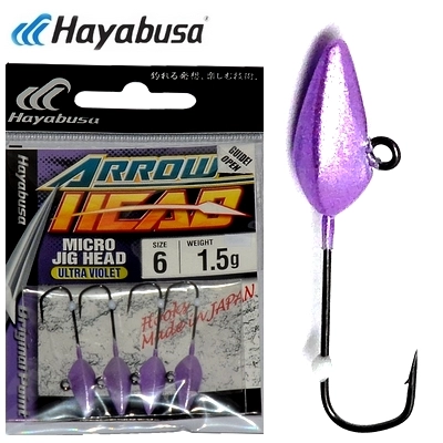 Джиг головки Hayabusa Arrow Micro Head Ultra Violet EX931